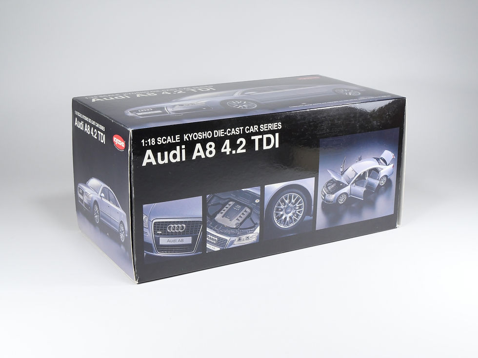 Thumbnail: KYOSHO - 09211LS - Audi  A8 4.2 L TDI - Gris métal - En boite