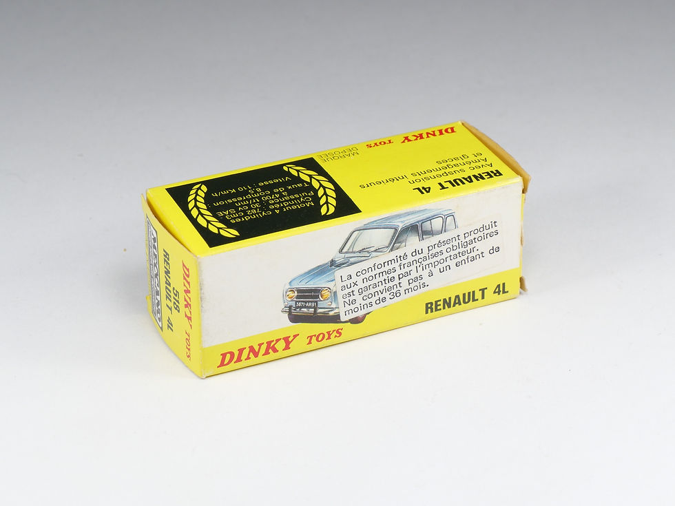 Thumbnail: DINKY TOYS FRANCE (SPAIN) - 518 - Renault 4L - En boite