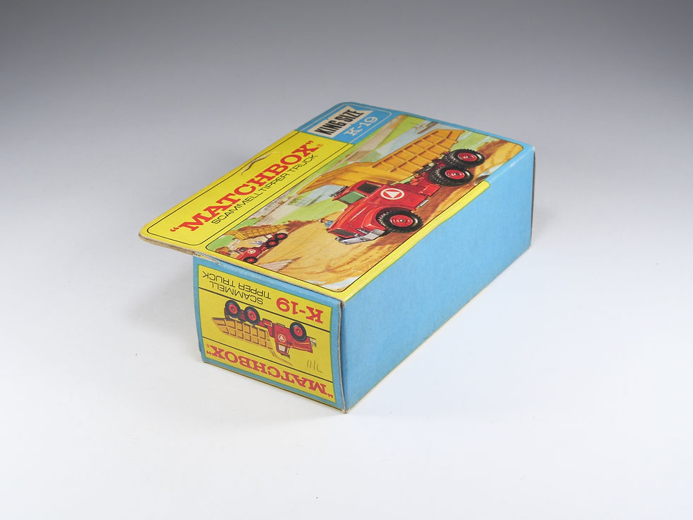 Thumbnail: MATCHBOX - KING SIZE - K-19 - Scammel Tipper Truck - En boite