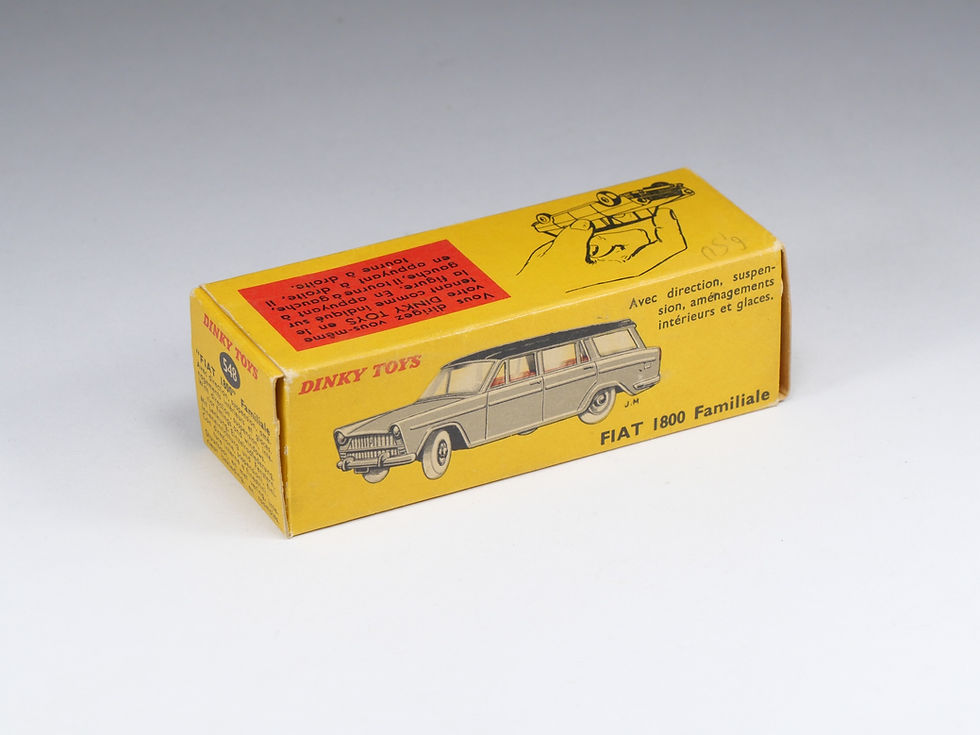 Thumbnail: DINKY TOYS FRANCE - 548 - Fiat 1800 Familiale - En Boite