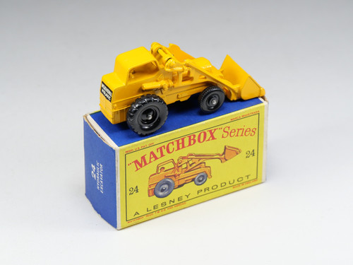 Pelle hydraulique Matchbox Lesney No.24B Weatherill 1959 avec boîte d'origine - France Pelle hydraulique Matchbox Lesney No.24B Weatherill 1959 avec boîte d'origine - France