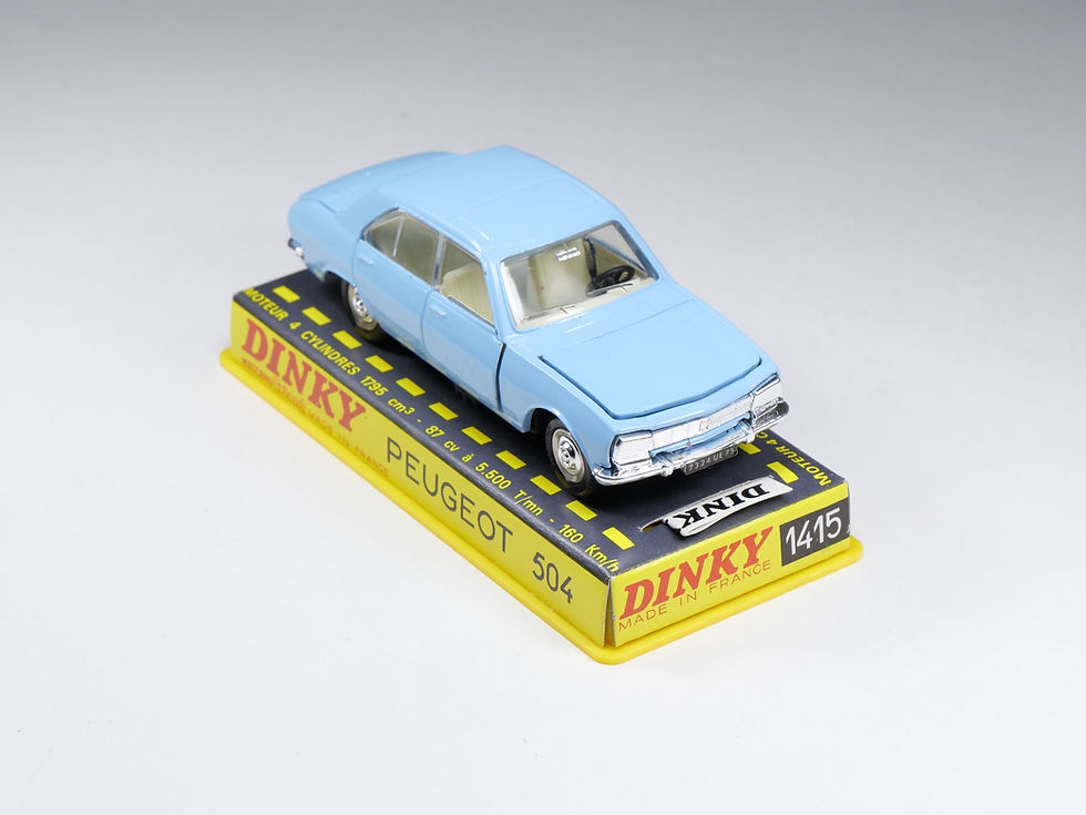 Thumbnail: DINKY TOYS FRANCE - 1415 - Peugeot 504 - En boite
