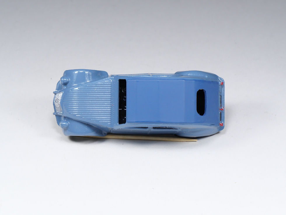 Thumbnail: DINKY TOYS FRANCE - 535 - Citroen 2cv - Rare plancher anodisé - En boite