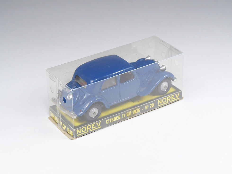 Miniature : NOREV - 29 - Citroen 11cv 1936 - Bleu nuit - En boite