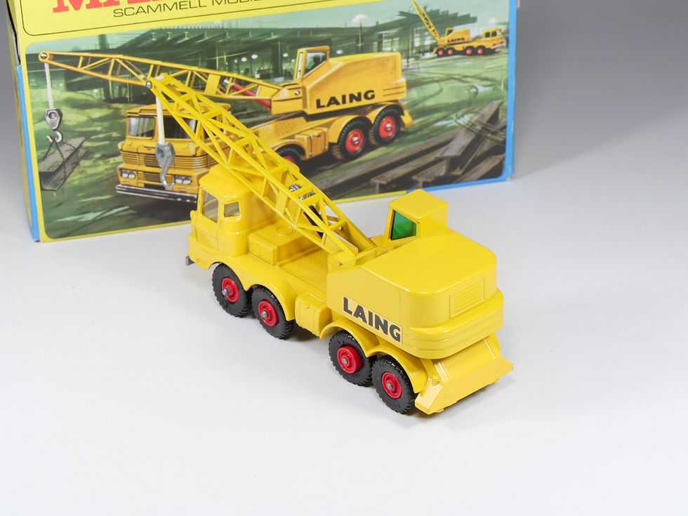 Thumbnail: MATCHBOX - KING SIZE - K-12 - Scammel Mobile Crane - Laing - En boite
