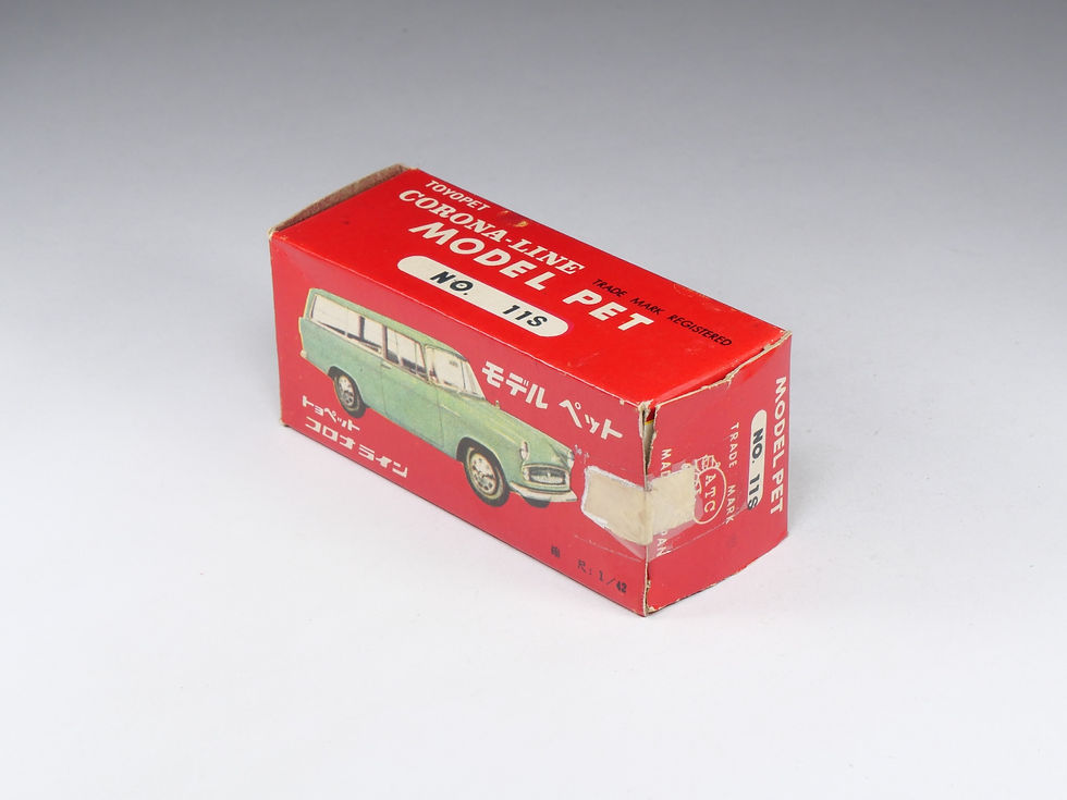 Thumbnail: ASAHI ATC - Model Pet - 11S - 1961 Toyopet Corona-Line - Rose - En boite