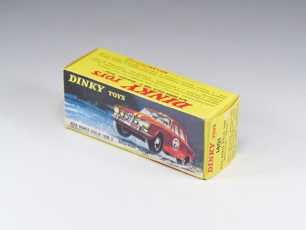 Thumbnail: DINKY TOYS FRANCE - 1401 - Alfa Romeo Giulia 1600 TI - En boite