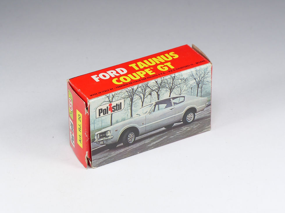 Thumbnail: POLISTIL - RJ20 - Ford Taunus Coupe GT - Marron métallisé - En boite