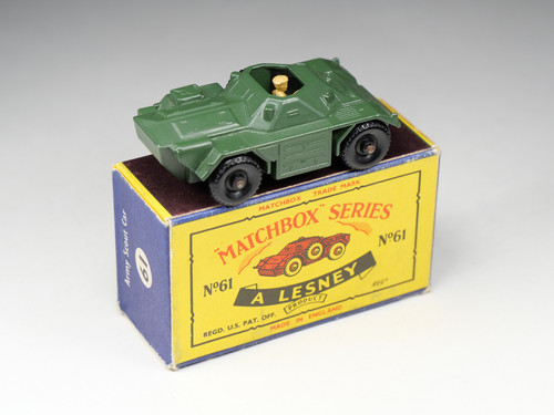 MATCHBOX - 61 - Ferret Army Scout Car - En boite | BRICABOCK