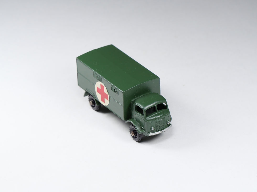 Thumbnail: MATCHBOX - 63-A - Ford 3-Ton Service Ambulance - Boite type B3