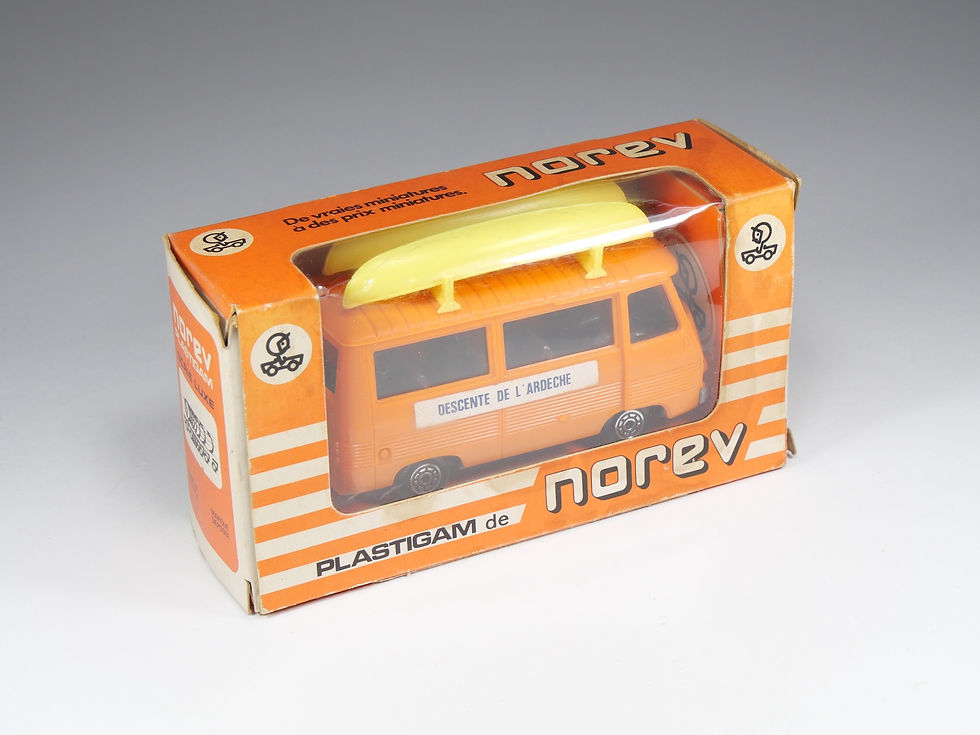 Thumbnail: NOREV - SÉRIE LUXE / PLASTIGAM - 249 - Peugeot J7 Minibus Descente de l’Ardèche