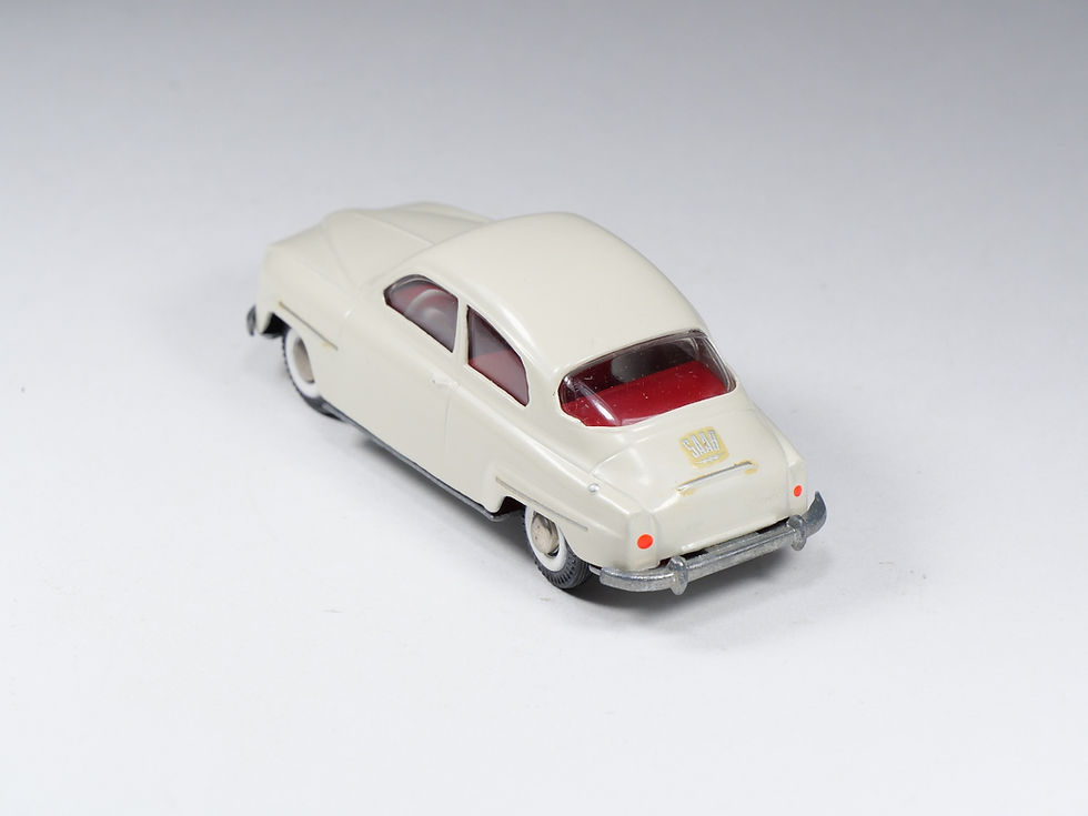 Thumbnail: TEKNO - 827 - Saab 96 - blanc cassé - En boite