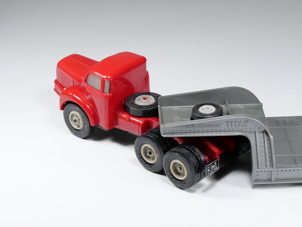 Miniatura: NOREV - 115 - Tracteur Berliet TBO 15 - Convoi Exceptionnel -  Titan - En boite