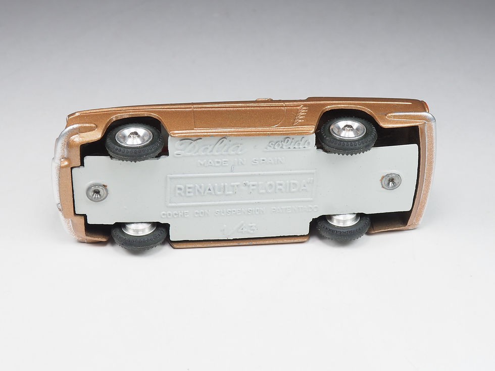 Miniatura: SOLIDO-DALIA - 9 / 109 - RENAULT FLORIDE - BRUN METAL - 1/43