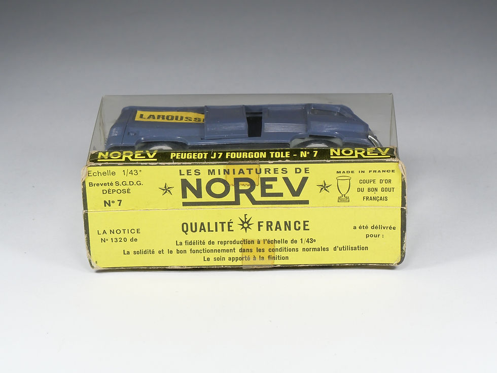 Thumbnail: NOREV - 7 - Peugeot J7 Fourgon Tolé - Larousse - En boite