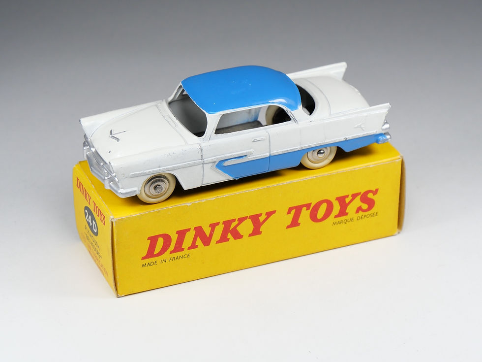 DINKY TOYS FRANCE - 24D - Plymouth Belvédère - En boite