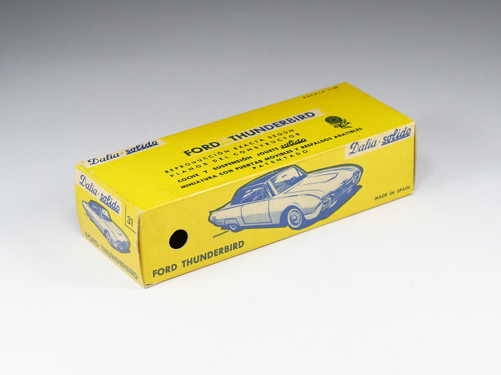 Thumbnail: SOLIDO DALIA - 128  / 31 - Ford Thunderbird -  En boite