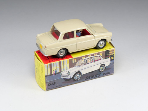 DINKY TOYS FRANCE - 508 - DAF - Crème - En boite | BRICABOCK