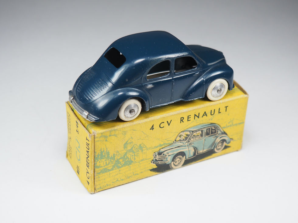 Miniatura: CIJ - 3/48 - RENAULT 4CV - 1/43