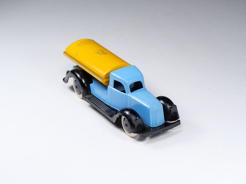 Thumbnail: MERCURY - 24 - Camion Citerne - Bleu et jaune - 1/43