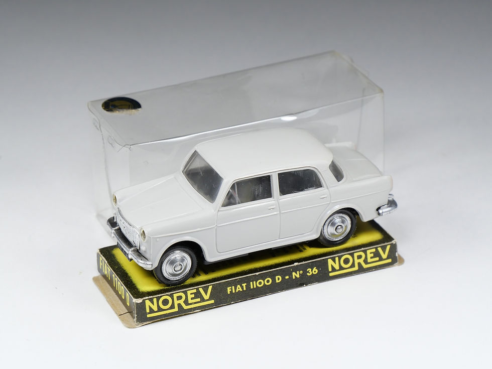 NOREV - 36 - Fiat 1100 D - Gris clair - En boite