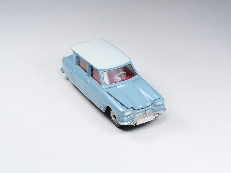 Thumbnail: DINKY TOYS FRANCE - 557 - Citroen Ami 6 - Bleu - Grandes Jantes - En boite