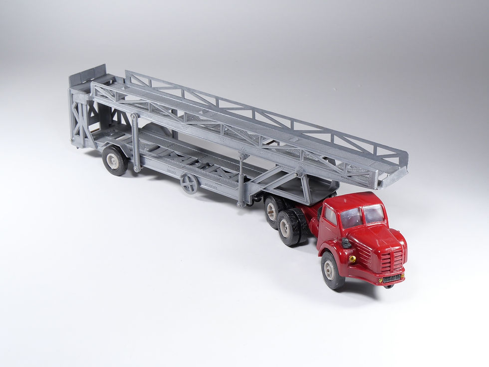 Thumbnail: NOREV - 95 - Tracteur Berliet TBO 15 - Transporteur - Boite Jaune - En boite