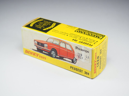 DINKY TOYS FRANCE - 1428 - PEUGEOT 304 - 1/43 | BRICABOCK