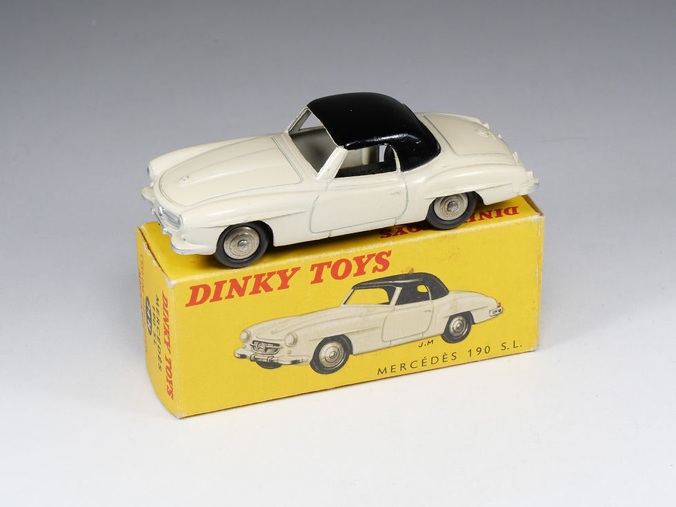 Miniatura: DINKY TOYS FRANCE - 24H - Mercedes 190 SL - En boite