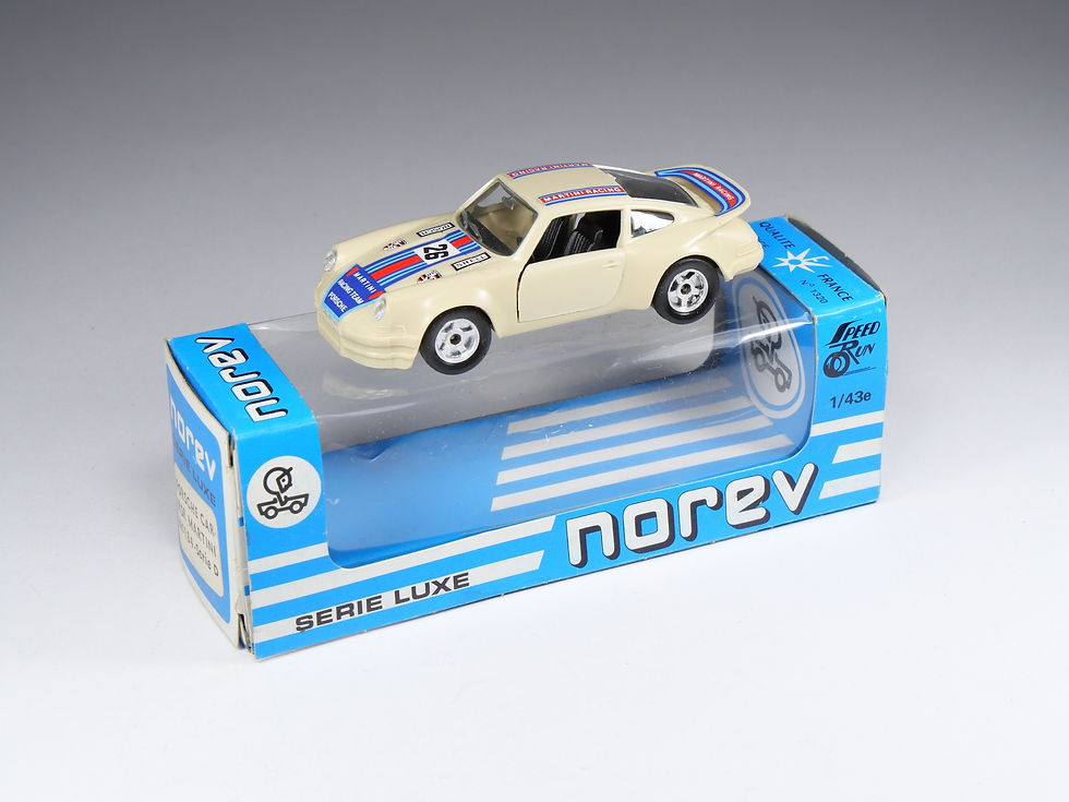 NOREV - SÉRIE LUXE / PLASTIGAM - 184 - Porsche Carrera RSR Martini - En boite