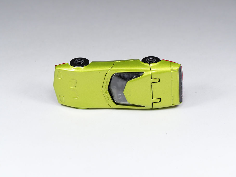 Thumbnail: MATCHBOX SUPERFAST - 52 - Dodge Charger MK II - Vert plancher rouge - En boite
