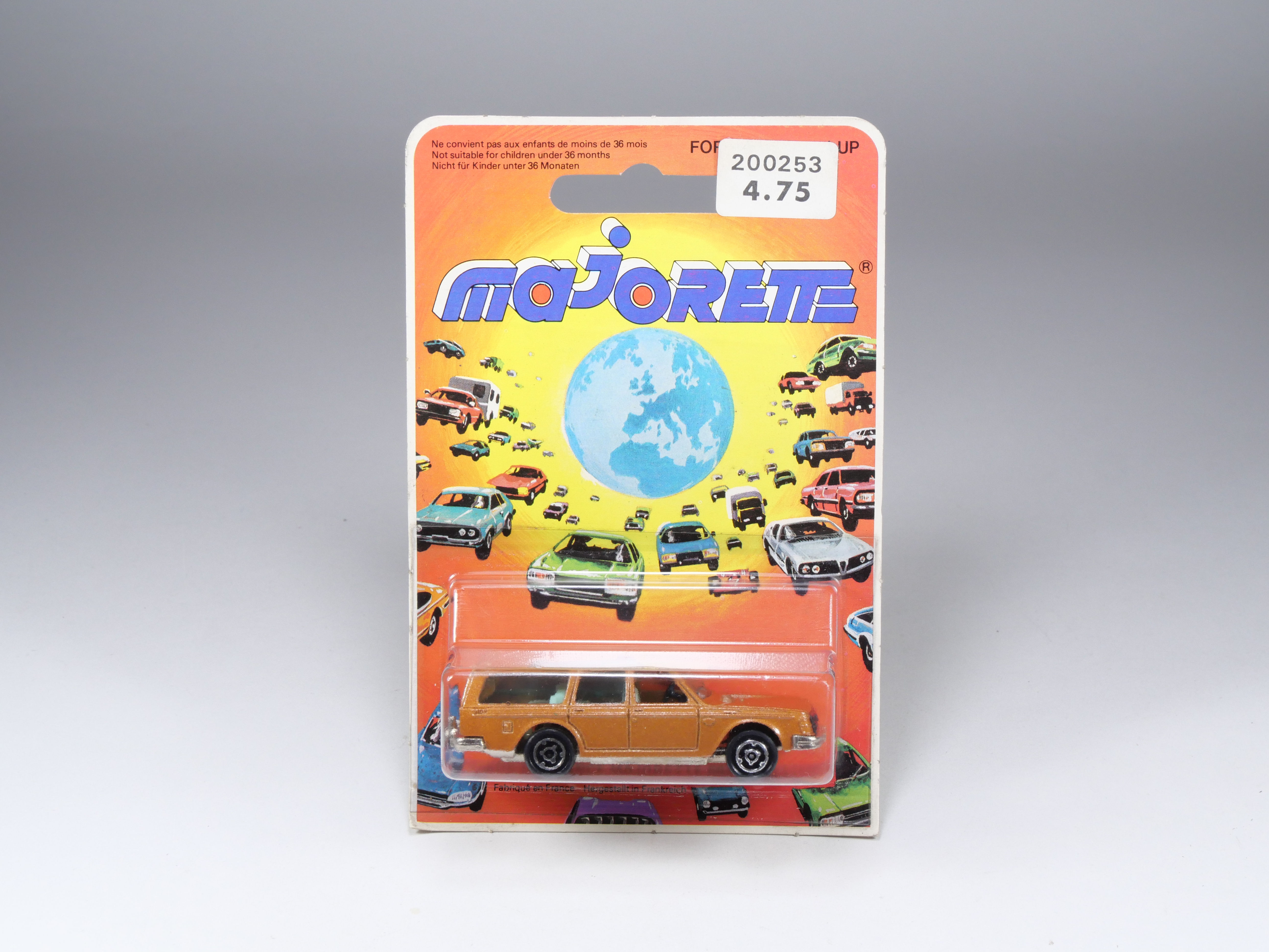 MAJORETTE - 220 - Volvo 245 DL - Marron métal - MOC
