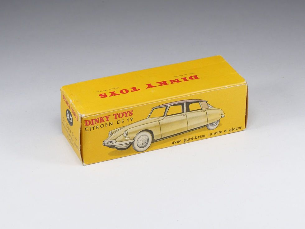 Miniature : DINKY TOYS FRANCE - 24CP - Citroen DS 19 - Orange - En boite