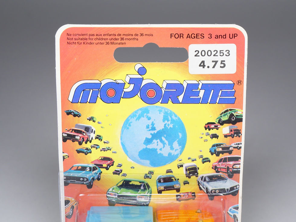 Thumbnail: MAJORETTE - 233 - Mercedes Travaux Publics - Vitres Fumées - En Blister
