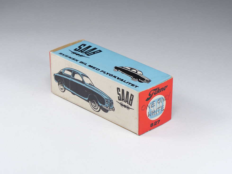 Thumbnail: TEKNO - 827 - Saab 96 - blanc cassé - En boite