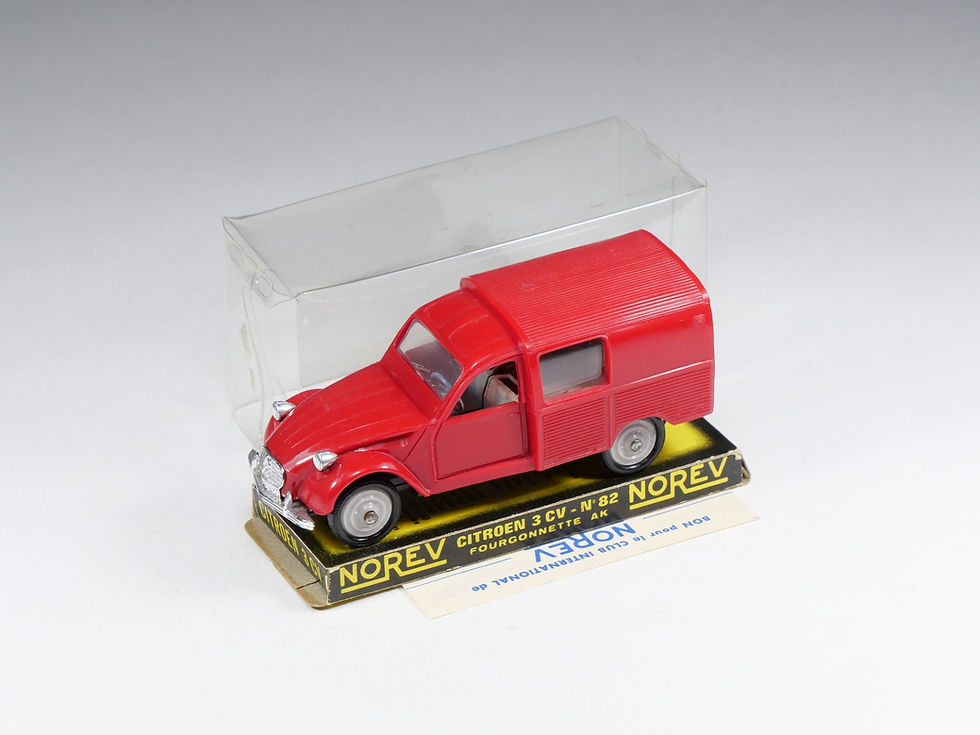 NOREV - 82 - Citroen 3cv Fourgonnette AK - Rouge foncé - En boite