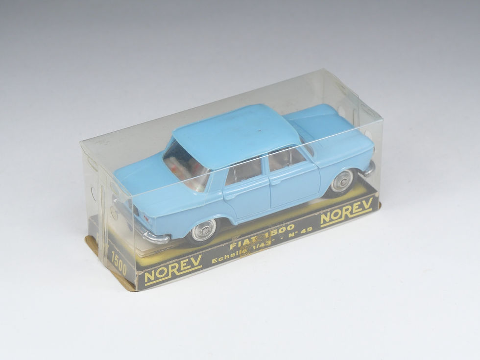 Thumbnail: NOREV - 45 - Fiat 1500 - Bleu ciel - En boite