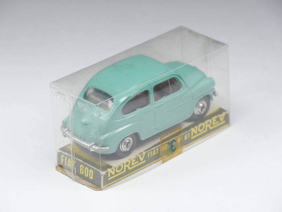 Thumbnail: NOREV - 61 - Fiat 600 - Turquoise - En boite