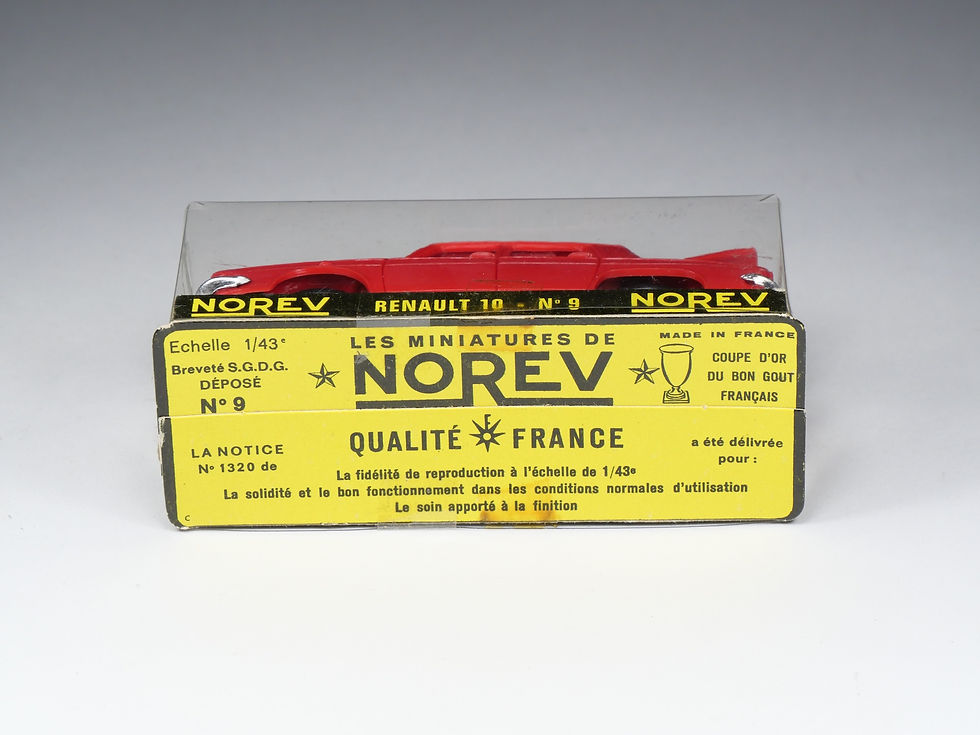 Miniatura: NOREV - 9 - Renault 10 - Rouge Vif - En boite