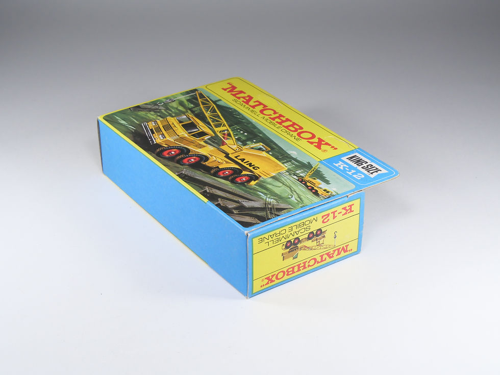 Thumbnail: MATCHBOX - KING SIZE - K-12 - Scammel Mobile Crane - Laing - En boite