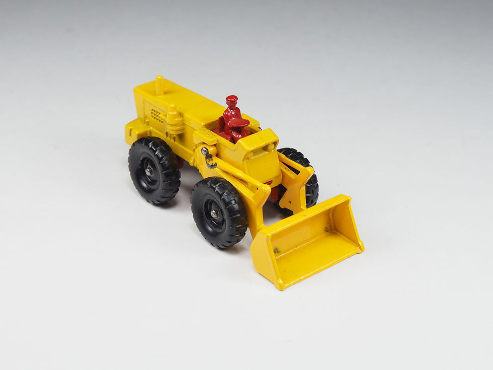 Thumbnail: MATCHBOX - 43 - AVELING-BRADFORD TRACTOR SHOVEL - 1/64