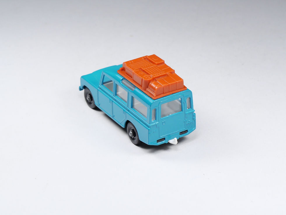 Miniatura: MATCHBOX - 12-C - Land Rover Safari - Bleu Turquoise - En boite