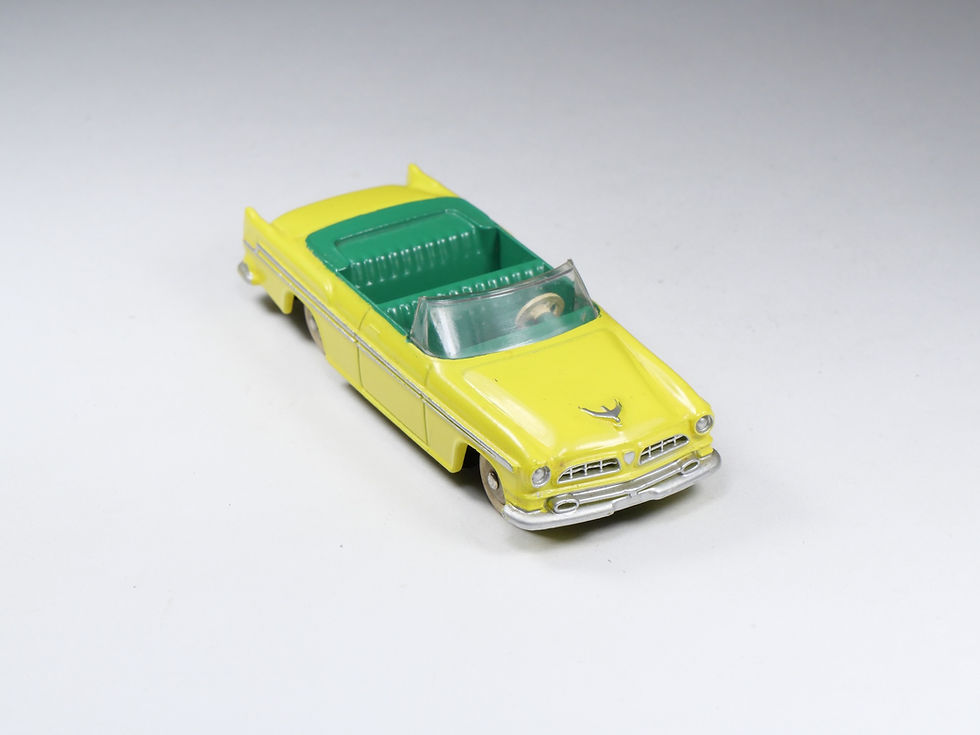 Miniatura: DINKY TOYS FRANCE - 24A - Chrysler New Yorker - Jaune Citron - En boite
