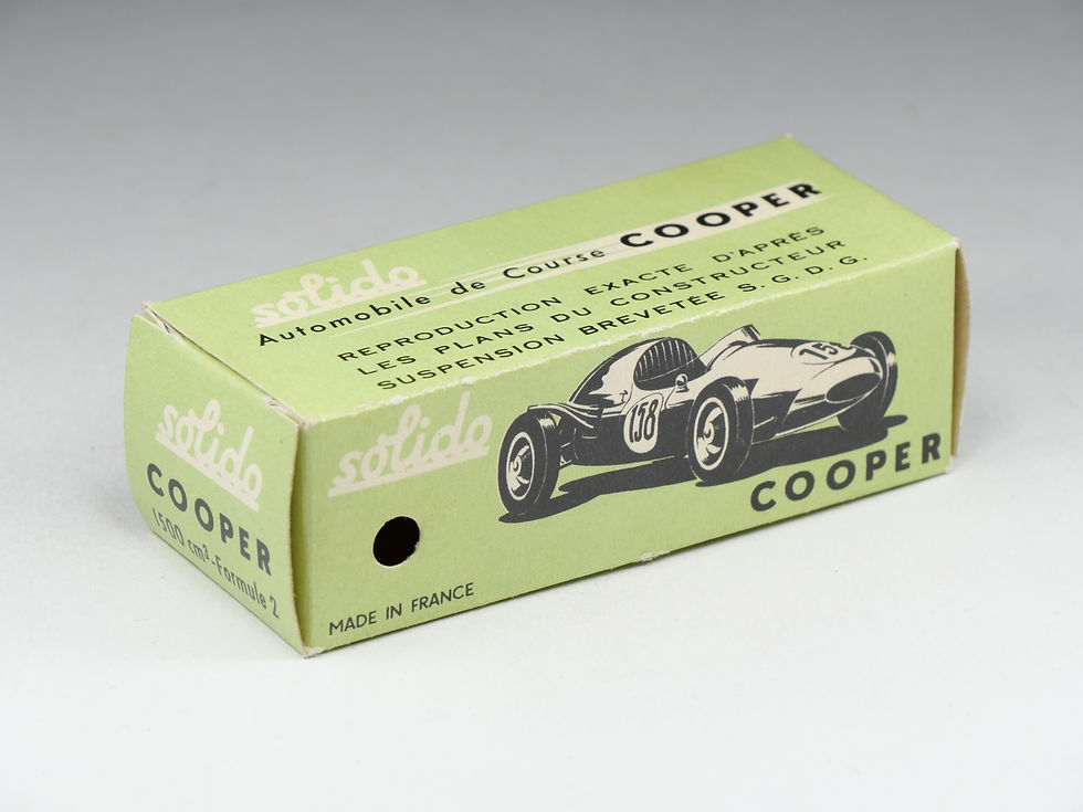 Thumbnail: SOLIDO - 116 - Cooper 1500 CM3 - En boite