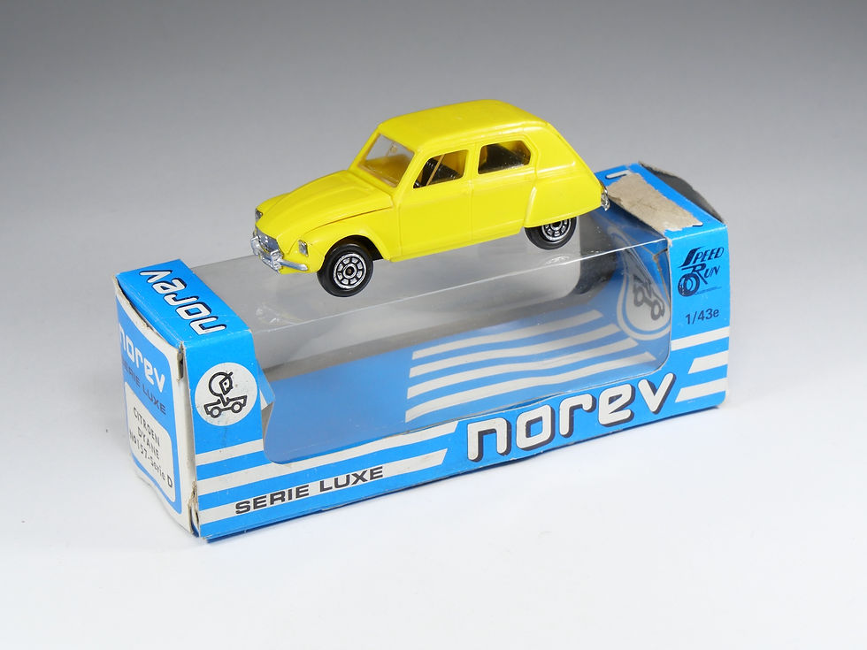 NOREV - SÉRIE LUXE / PLASTIGAM - 157 - Citroen Dyane - Singapour - En boite