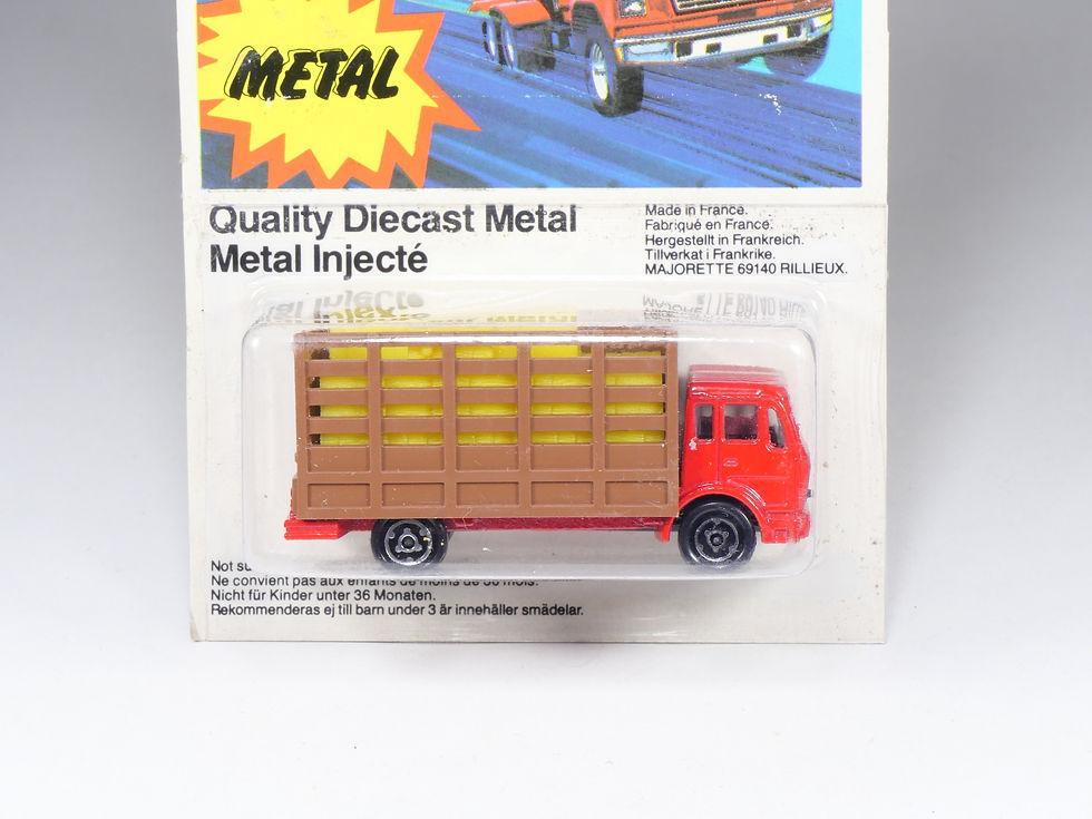 Miniature : MAJORETTE - 213 - Mercedes Fourragère - En Boite - MOC