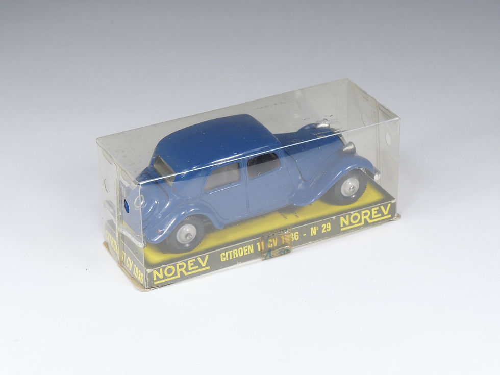 Thumbnail: NOREV - 29 - Citroen 11cv 1936 - Bleu nuit - En boite