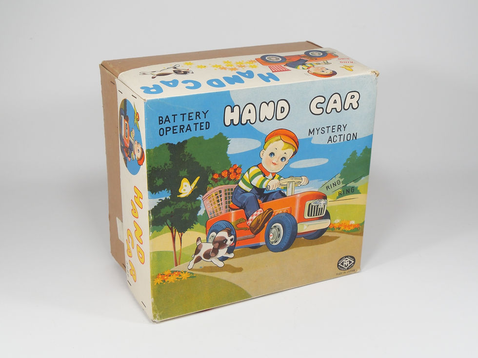 Thumbnail: MASUDAYA - Hand Car - Mystery Action - En boite