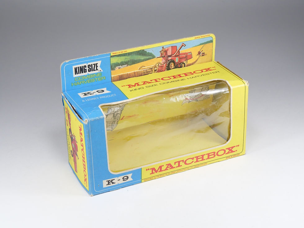 MATCHBOX - KING SIZE - K-9 - Combine Harvester - Boite vide