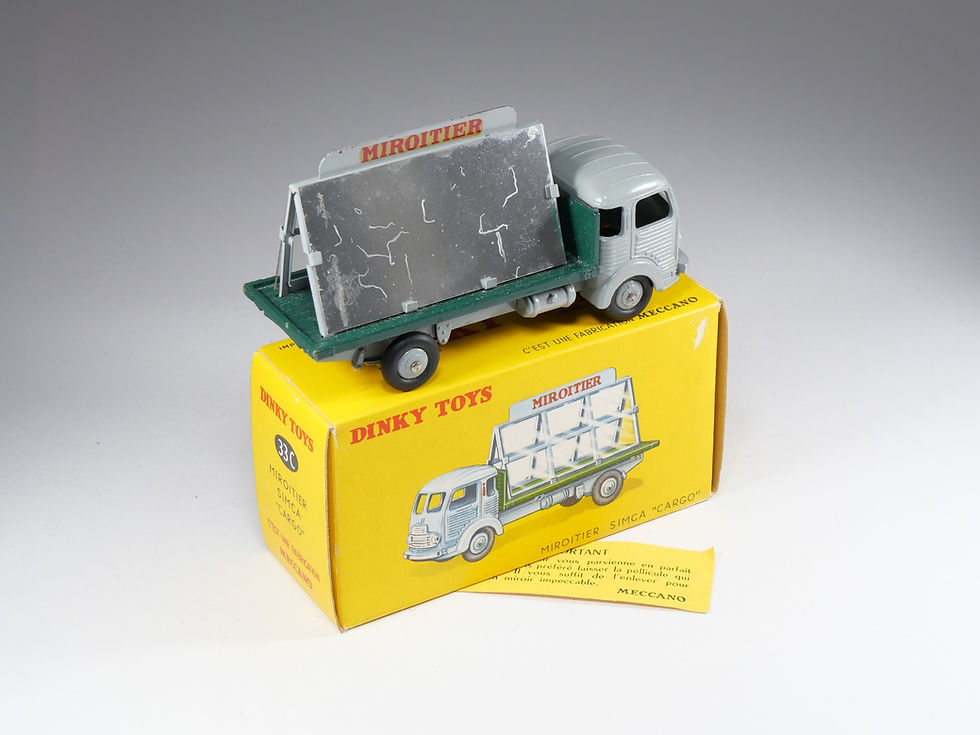 Miniatura: DINKY TOYS FRANCE - 33C - Simca Cargo Miroitier - Boite revendeur